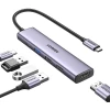 USB хаб Ugreen CM478 5-in-1 USB-C Multifunction Gray (15495) USB хаб Ugreen CM478 5-in-1 USB-C Multifunction Gray (15495)