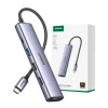 USB хаб Ugreen CM478 5-in-1 USB-C Multifunction Gray (15495) USB хаб Ugreen CM478 5-in-1 USB-C Multifunction Gray (15495)