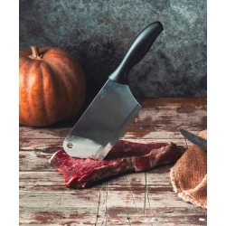 Mətbəx baltası Tescoma 101365, 16 sm, paslanmayan polad, gümüşü/qara