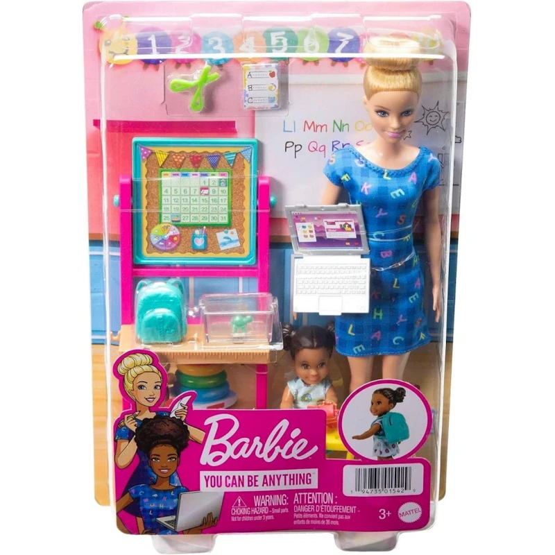 Игровой набор Mattel Barbie You Can Be Anything Teacher HCN19, 3+ лет