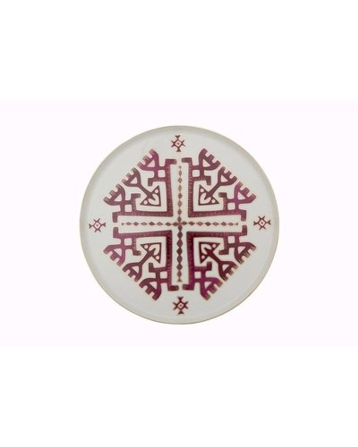 Boşqablar dəsti Porland Arabesque 04ALM007237, rəngbərəng, 27 sm, 6 əd