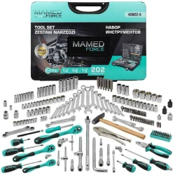 Набор инструментов Mamedforce MF-42022-5, 202 предмета