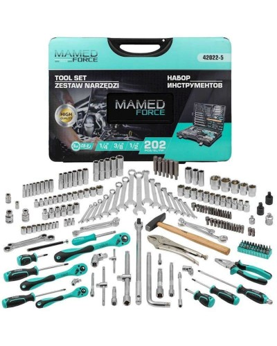 Alət dəsti Mamedforce MF-42022-5, 202 əşya