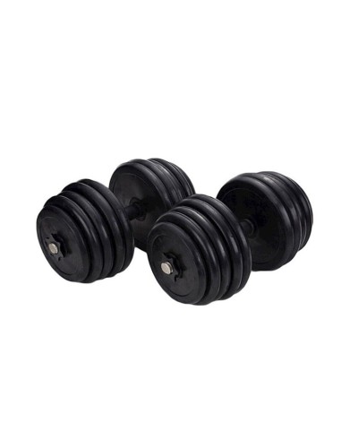 Rezin qantel dəsti TA sport 40 kq 2142/1, 20 x 20 kq, 2 əd