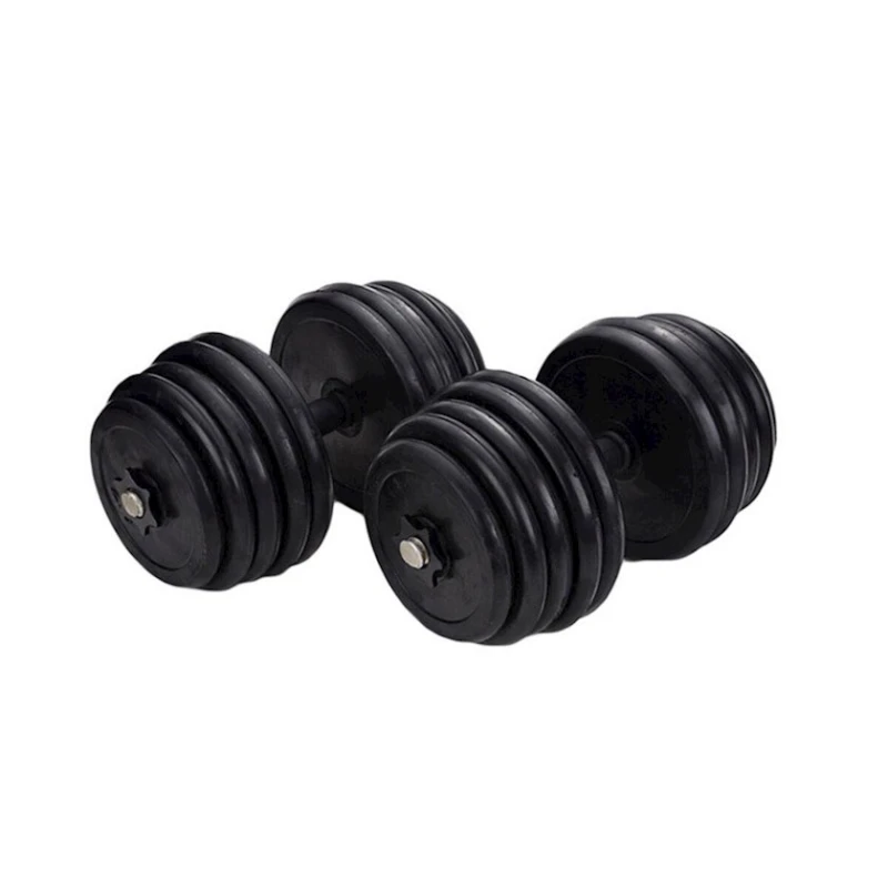 Набор резиновых гантелей TA sport 40 кг 2142/1, 20 х 20 кг, 2 шт Набор резиновых гантелей TA sport 40 кг 2142/1, 20 х 20 кг, 2 шт