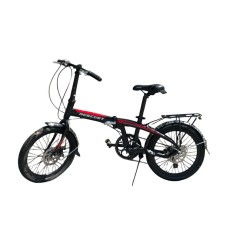 Velosiped Mercury Flex, qara/qırmızı, 20