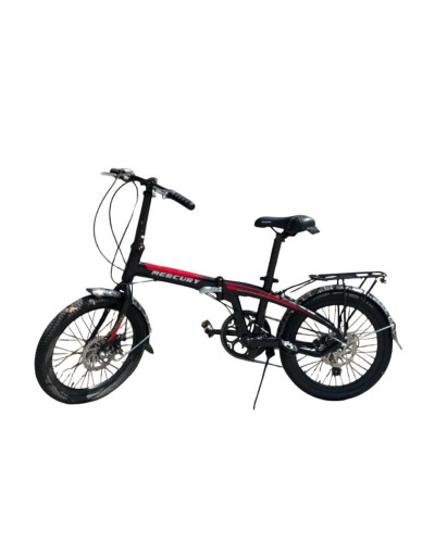 Velosiped Mercury Flex, qara/qırmızı, 20