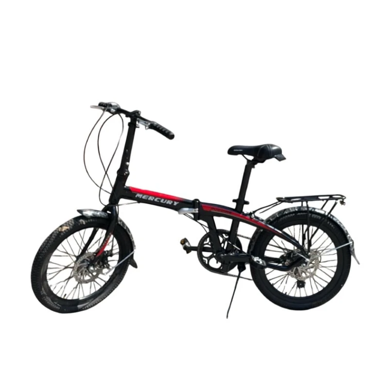Велосипед Mercury Flex, черный/красный, 20