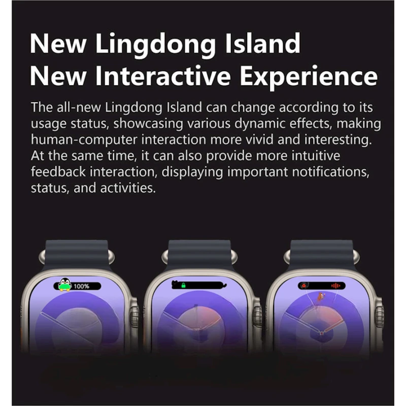 Умные часы Smart Watch HK9 Ultra 2 Max Green