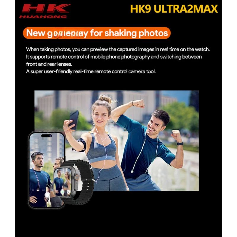 Умные часы Smart Watch HK9 Ultra 2 Max Green