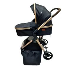 Uşaq arabası Kidilo V5, qara