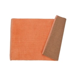 Коврик для ванной Kela Hugo, 1 шт, 50x80 см, хлопок, персиковый, коричневый