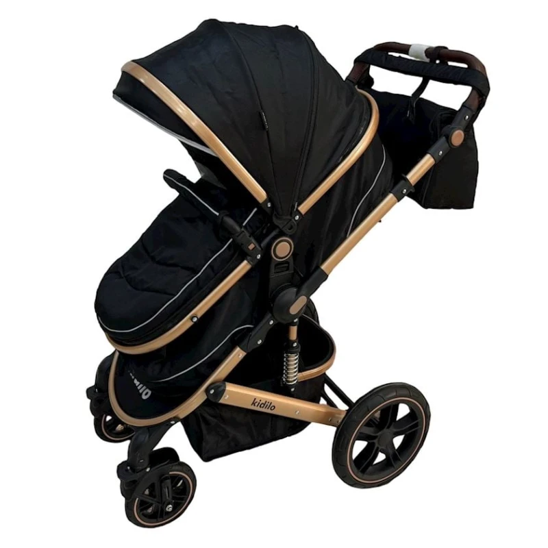 Детская коляска Kidilo 530S, черная