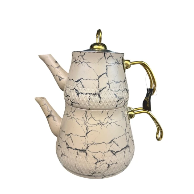 İkimərtəbəli çaydan sweet-maxi 15-2303, ağ