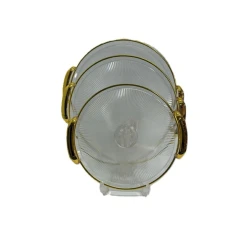 Набор подносов 04000252, 3 шт, акрил, прозрачный, 35 см, 32 см, 27 см Набор подносов 04000252, 3 шт, акрил, прозрачный, 35 см, 32 см, 27 см