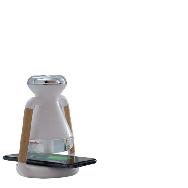 Беспроводное зарядное устройство InnovaGoods 3-in-1 Wireless Charger, Aroma Diffuser and Humidifier Misvolt, White Беспроводное зарядное устройство InnovaGoods 3-in-1 Wireless Charger, Aroma Diffuser and Humidifier Misvolt, White