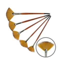 Кисть Kolos Carrot 1097FN, №10, веерная, синтетика