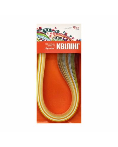 Kvillinq üçün kağız Rosa Talent №22 Пустыня, 1.5x50 sm, 130 q/m², 105 zolaq