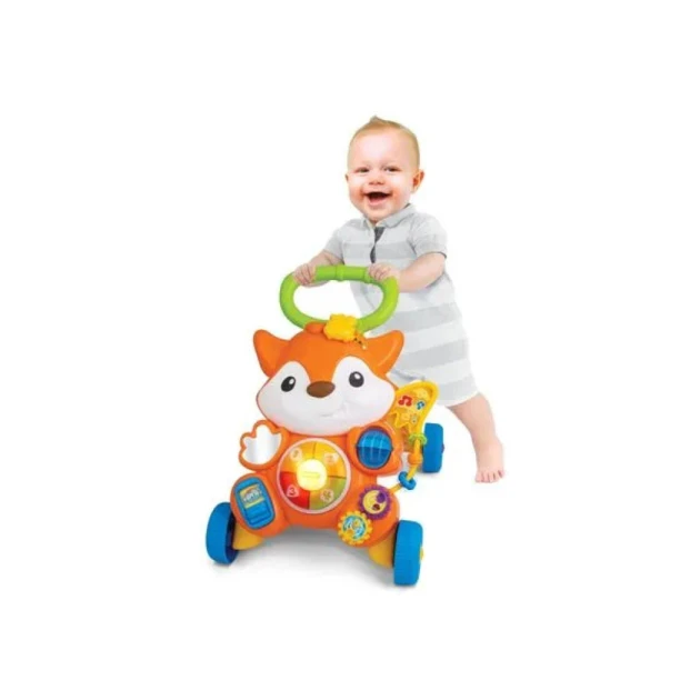 Yerimə arabası Winfat Grow With Me Fox Walker, 12+ ay