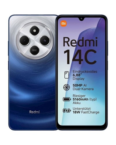 Smartfon Xiaomi Redmi 14C 8GB/256GB Starry Blue (2409BRN2CY)