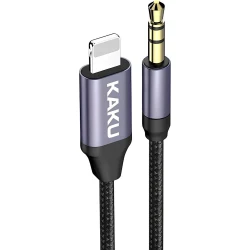 Кабель USB Kaku KSC-427 AUX to Lightning, Черный