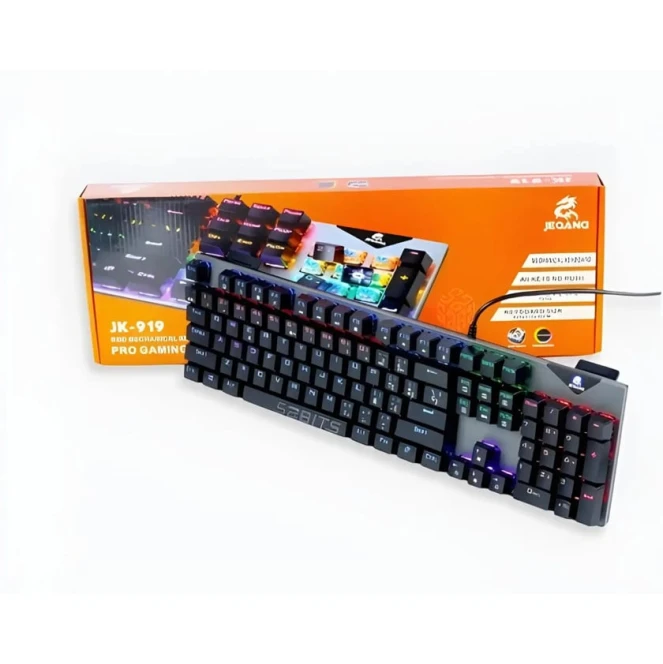 Клавиатура Jeqang Pro Gaming RGB Mechanical Keyboard JK-919