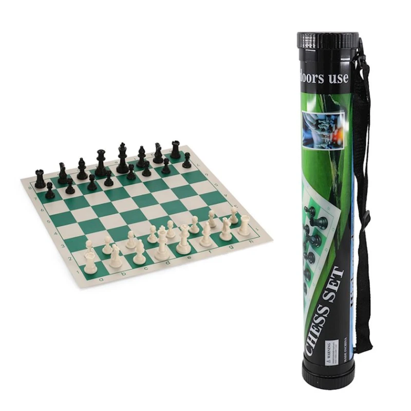 Шахматы Chess set, пластик, белые/зеленые Шахматы Chess set, пластик, белые/зеленые