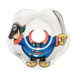 Körpələr üçün boyun üçün şişmə halqa Roxy Kids Flipper Dəniz qulduru, PVC, rəngbərəng