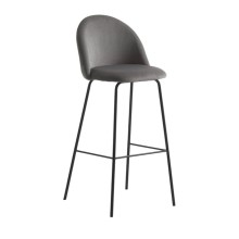 Bar oturacağı JYSK Grindsted, 46x49x103 sm, boz, 2 əd
