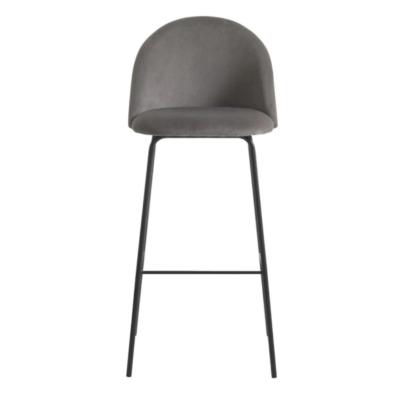 Барный стул JYSK Grindsted, 46x49x103 см, серый, 2 шт Барный стул JYSK Grindsted, 46x49x103 см, серый, 2 шт