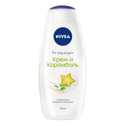 Гель для душа Nivea Крем и Карамболь 500 мл