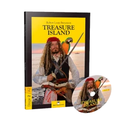 Книга Treasure Island, автор R. L. Stevenson MK Publications, Stage2-A2, 80 стр+диск