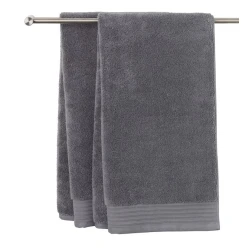 Полотенце для лица и рук JYSK Sorunda, 50x100 см, хлопок, серый