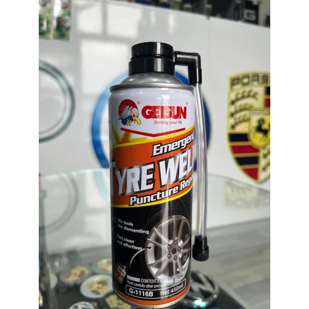 Спрей для ремонта шин Getsun G-1116B, 450 мл Спрей для ремонта шин Getsun G-1116B, 450 мл