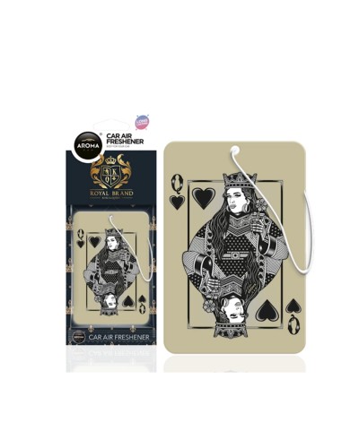 Avtomobil üçün ətirləndirici Aroma Car Royal Brand - Queen, asma