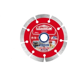 Almaz kəsmə diski Emtop EDDC01254, 125x7.5x22.2 mm