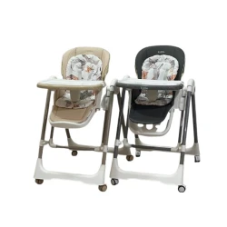 Стульчик для кормления Kidilo, бежевый, от 3 до 5 лет