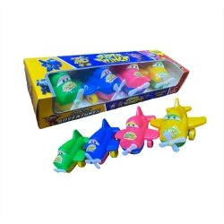 Oyun dəsti yaşıl/göy/çəhrayı/sarı, plastik, 4 əd, 8x25 sm