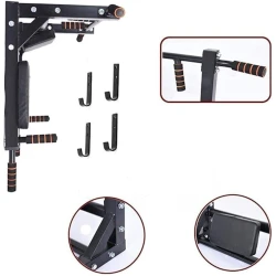 Турник 3 в 1 настенный S-105641390_Qara_3, черный Турник 3 в 1 настенный S-105641390_Qara_3, черный