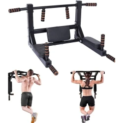 Турник 3 в 1 настенный S-105641390_Qara_3, черный Турник 3 в 1 настенный S-105641390_Qara_3, черный