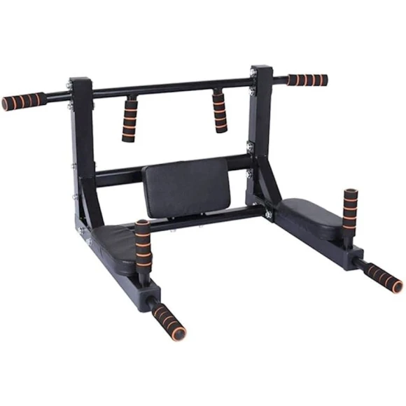 Турник 3 в 1 настенный S-105641390_Qara_3, черный Турник 3 в 1 настенный S-105641390_Qara_3, черный