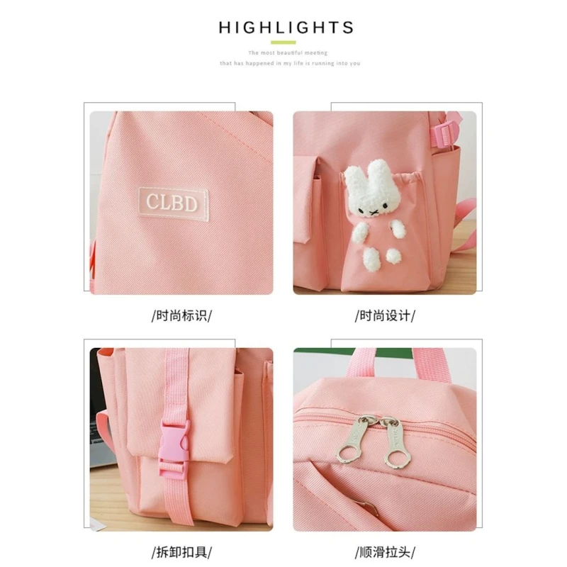 Məktəbli çantası dəsti 9567 Çəhrayı Məktəbli çantası dəsti 9567 Çəhrayı