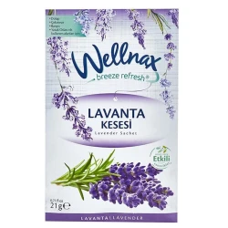 Hava təravətləndiricisi Wellnax Lavender Sachet, 21 q