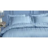Комплект постельного белья Yataş Shelly, пододеяльник 200x220 см, простыня 260x240 см, наволочка 50х70 см (2 шт), двуспальный, бамбук/хлопок, голубой