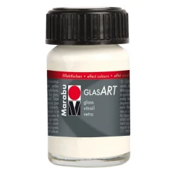 Краска витражная Marabu Glas Art 270 Pearl White 15 мл