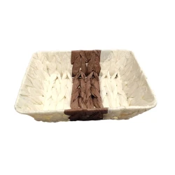 Çörək qabı nh_5hcva4, ağ/qəhvəyi, 27x20 sm Çörək qabı nh_5hcva4, ağ/qəhvəyi, 27x20 sm