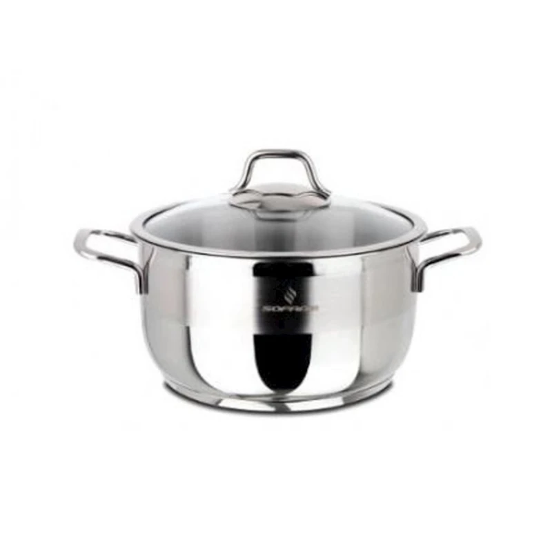 Кастрюля Sofram, 16 см, 1.75 л, нержавеющая сталь