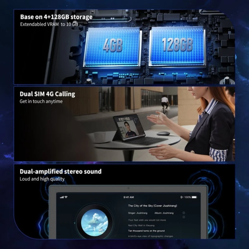 Планшет G-Tab T12/10,1 дюйма IPS/4 ГБ ОЗУ - 128 ГБ ПЗУ Планшет G-Tab T12/10,1 дюйма IPS/4 ГБ ОЗУ - 128 ГБ ПЗУ