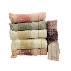 Набор полотенец Purry SHA-00004597, разноцветный, 70х140 см, 6 шт