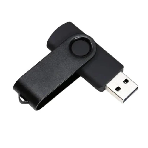 Флеш-карта Swivel USB2.0 4 ГБ, чёрная